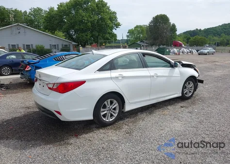 2014 Hyundai Sonata Gls from USA, damaged, VIN 5NPEB4AC5EH891476